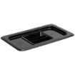 Picture of Vogue Polycarbonate 1/4 Gastronorm Lid Black