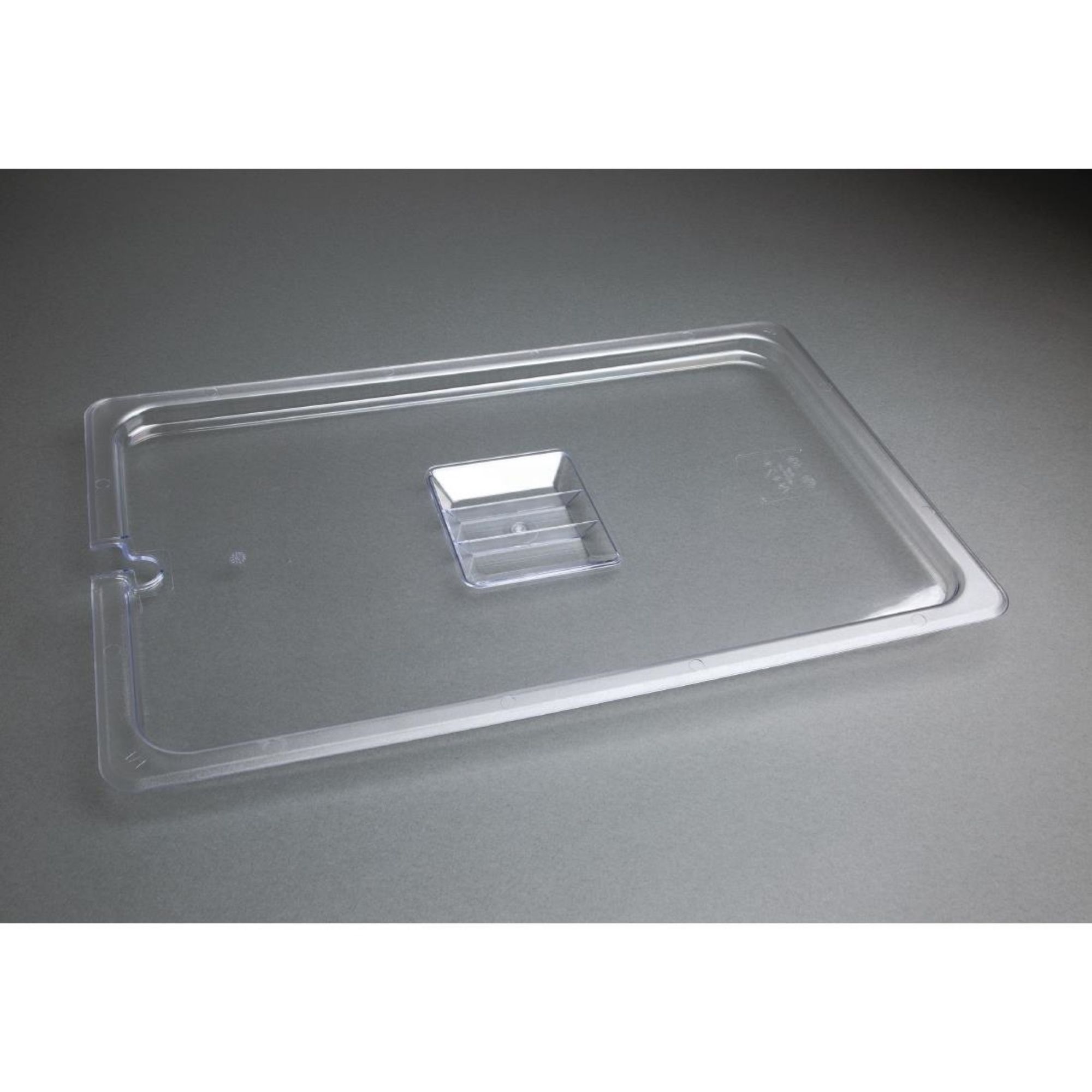 Picture of Vogue Polycarbonate 1/1 Gastronorm Lid Notched