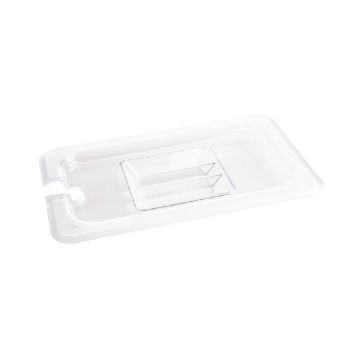 Picture of Vogue Polycarbonate 1/4 Gastronorm Lid Notched