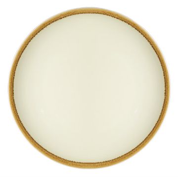 Picture of Olympia Kiln Round Coupe Plate Sandstone 230mm (6 Pack)