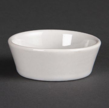 Picture of Olympia Whiteware Sloping Edge Bowls 50mm (12 Pack)