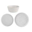Picture of Olympia Cavolo Serve Like A Pro 18-Piece White Speckle Dinner Set