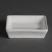 Picture of Olympia Flat Square Miniature Dishes 80mm (12 Pack)