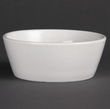 Picture of Olympia Whiteware Sloping Edge Bowls 120mm (12 Pack)