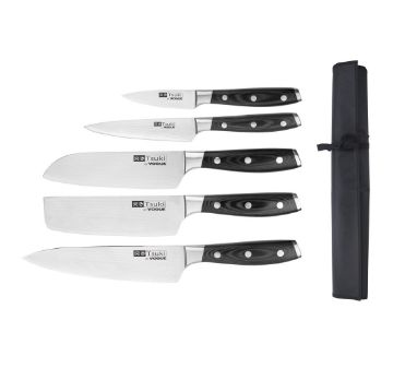 Picture of Vogue Tsuki 5-Piece Knife Set & Wallet Series 7