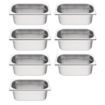 Picture of Vogue Stainless Steel Gastronorm Container Kit 1/4 (7 pack)