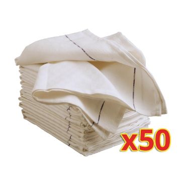 Picture of Vogue Bulk Buy Cotton Waiting Cloths (50 pack)