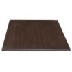 Picture of Special Offer Bolero Square Dark Brown Table Top and Base Combo