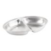 Picture of Olympia Oval Vegetable Dish Two Compartments 200mm
