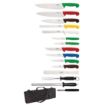 Picture of Hygiplas 15-Piece Knife Set with Carry Case