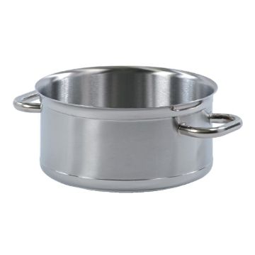 Picture of Matfer Bourgeat Tradition Plus Stainless Steel Casserole Pan 28cm