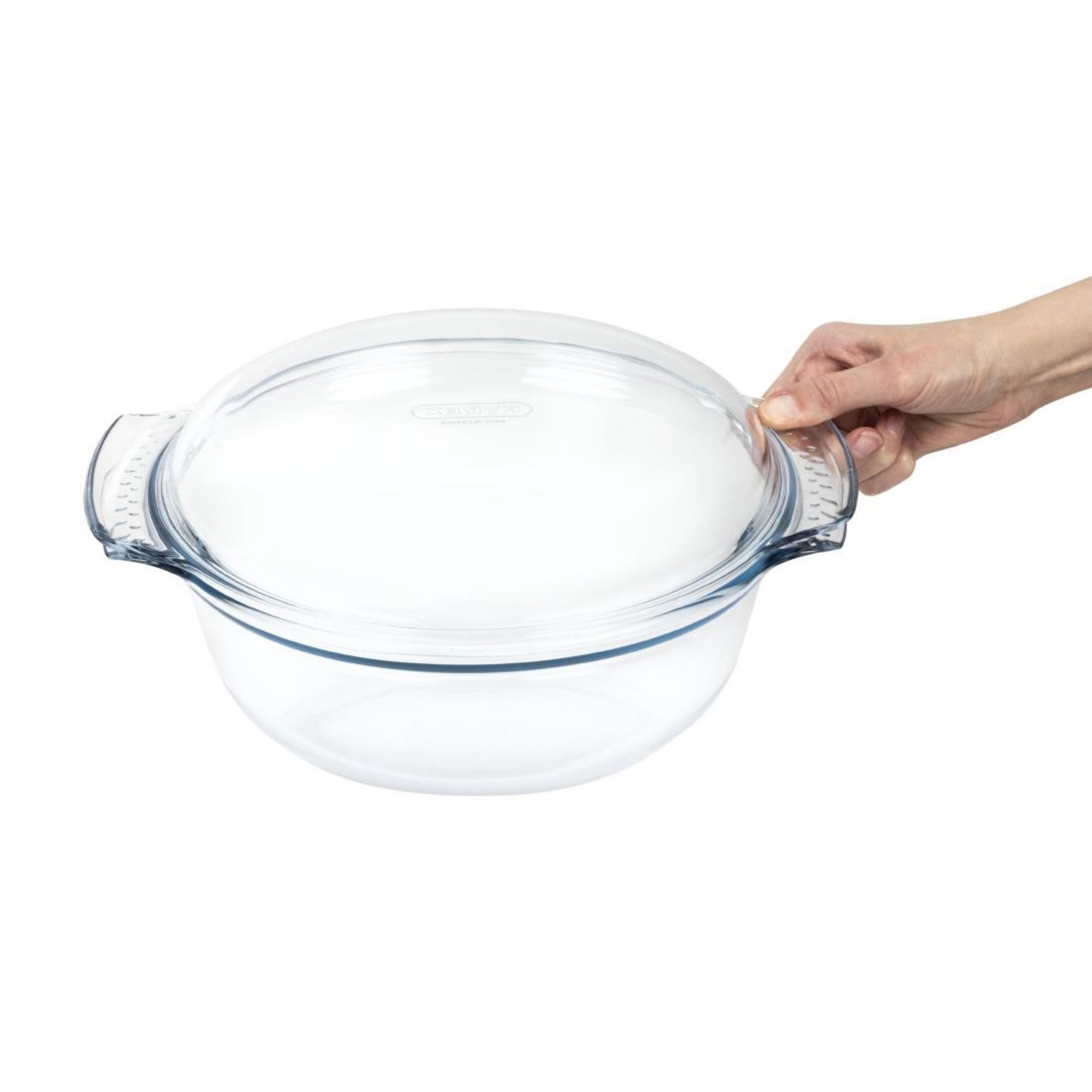 Picture of Pyrex Round Glass Casserole Dish 3.75Ltr