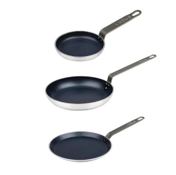 Picture of Special Offer Set of 3 Vogue Aluminium Non-Stick Pans