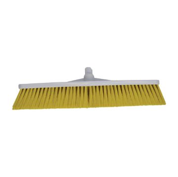 Picture of SYR Hygiene Broom Head Stiff Bristle Yellow