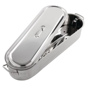Picture of Kitchen Craft Stainless Steel Fish Poacher 23cm