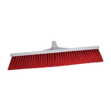 Picture of SYR Hygiene Broom Head Stiff Bristle Red