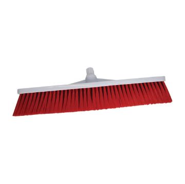 Picture of SYR Hygiene Broom Head Soft Bristle Red