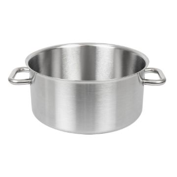 Picture of Matfer Bourgeat Excellence Stainless Steel Casserole Pan 24cm