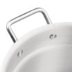 Picture of Vogue Aluminium Double Boiler Pan With Lid 24cm
