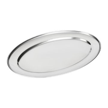 Picture of Olympia Stainless Steel Oval Serving Tray 450mm