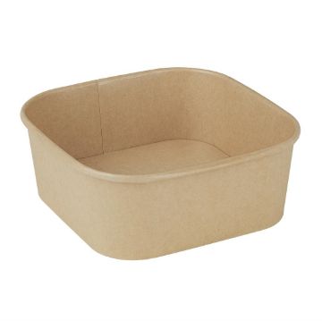 Picture of Fiesta Recyclable Square Container Bases 1200ml (300 Pack)