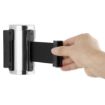 Picture of Bolero Wall Mounted Barrier Strap Black 3m