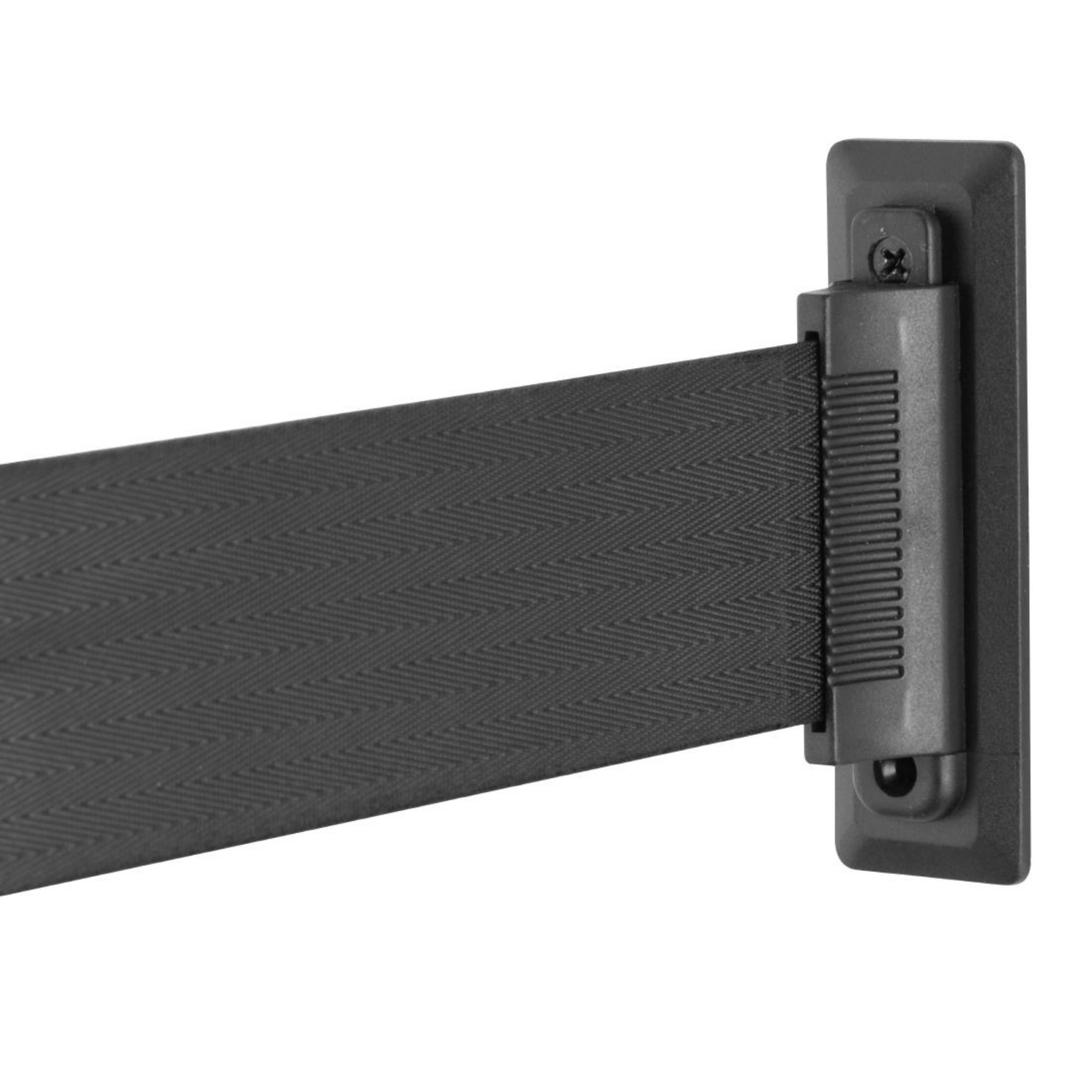 Picture of Bolero Wall Mounted Barrier Strap Black 3m