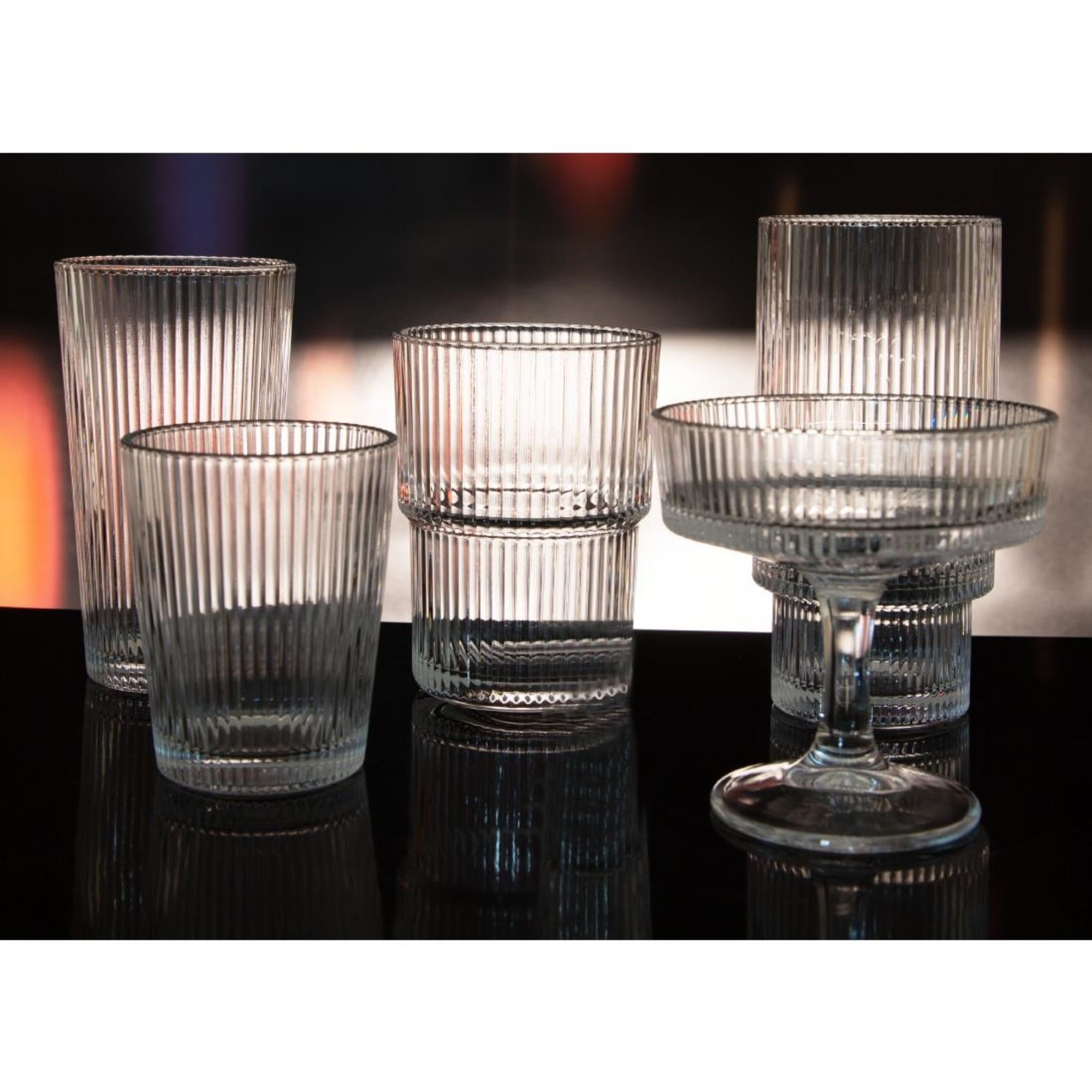 Picture of Olympia Mae Stemmed Dessert Glasses 190ml (6 Pack)