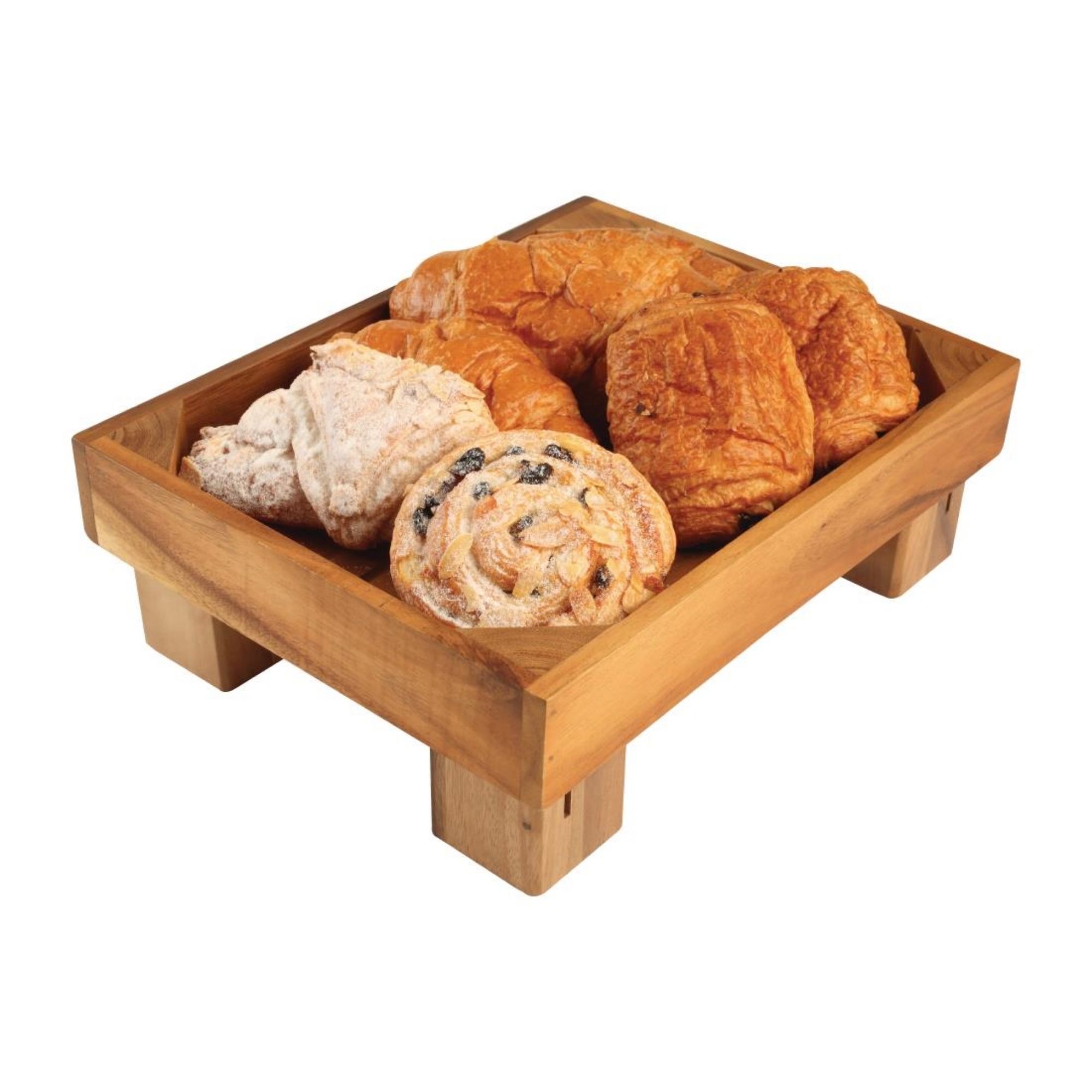 Picture of Olympia Wooden Menu Holder and Riser