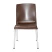 Picture of Bolero Elements Polypropylene Plain Side Chairs Dark Brown (4 Pack)