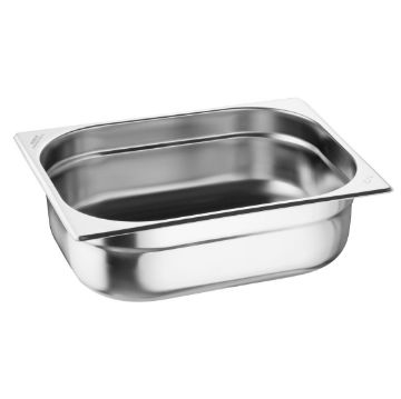 Picture of Caterboss Essentials Stainless Steel 1/2  Gastronorm Tray 100mm (Pack 3)