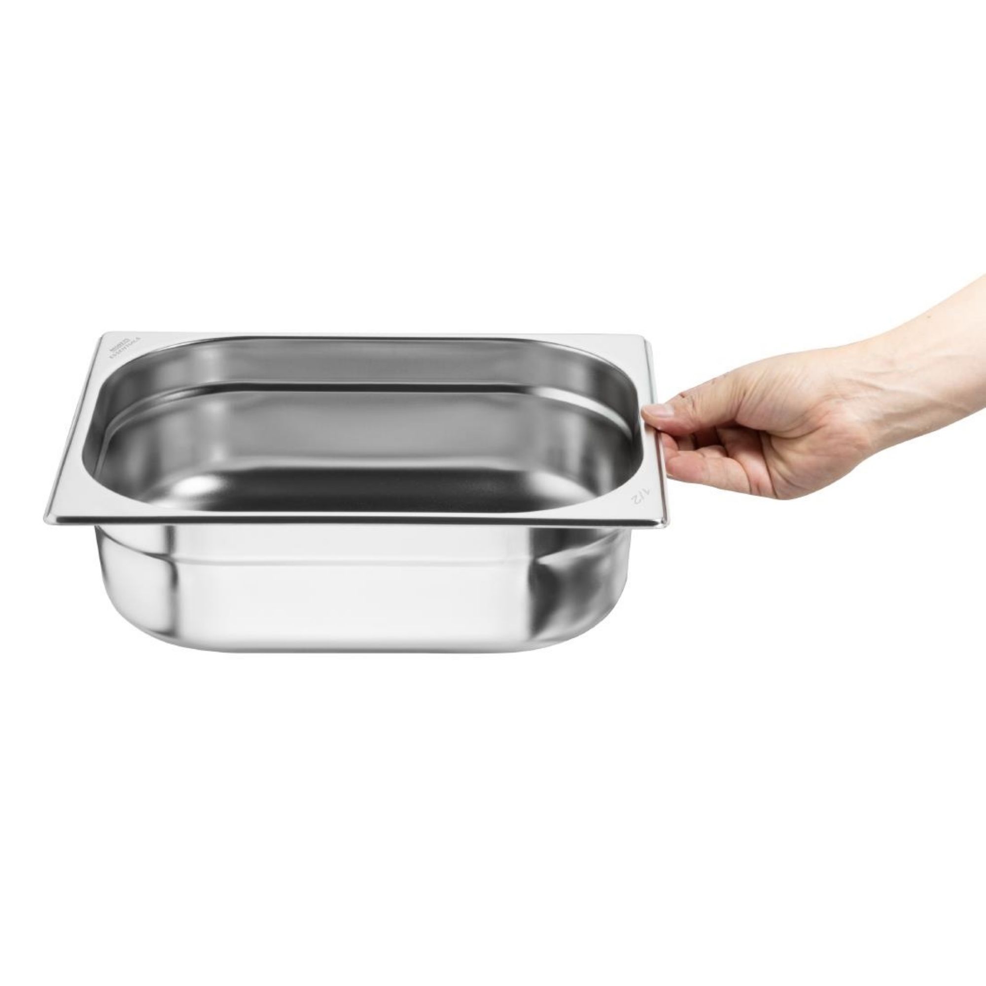 Picture of Caterboss Essentials Stainless Steel 1/2  Gastronorm Tray 100mm (Pack 3)