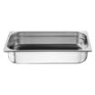 Picture of Caterboss Essentials Stainless Steel Gastronorm Tray 1/1 100mm (Pack 3)