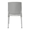 Picture of Bolero Elements Polypropylene Plain Side Chairs Grey (4 Pack)