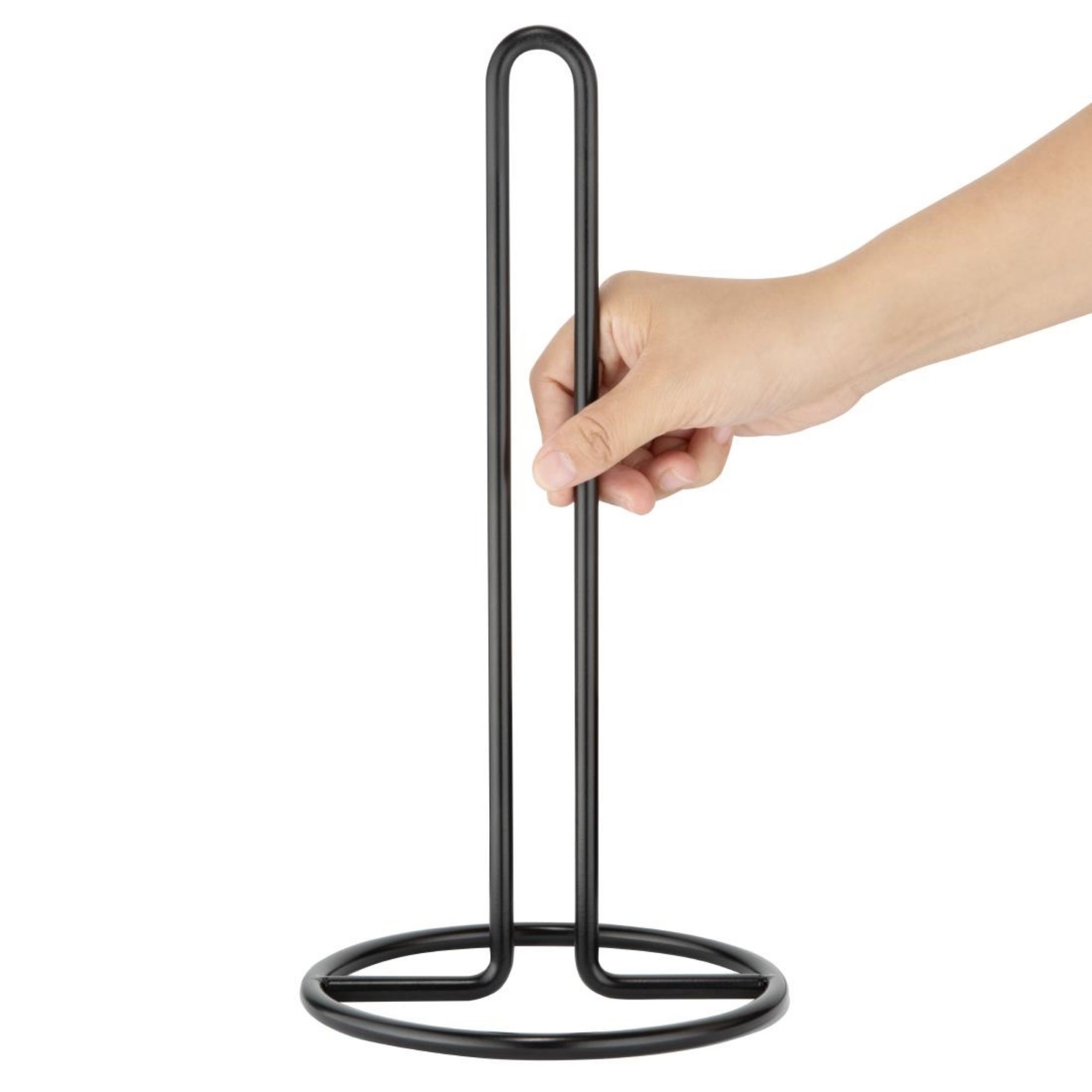 Picture of Jantex Kitchen Roll Holder Black