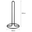 Picture of Jantex Kitchen Roll Holder Black