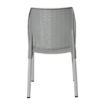 Picture of Bolero Elements Polypropylene Rattan Side Chairs Grey (4 Pack)