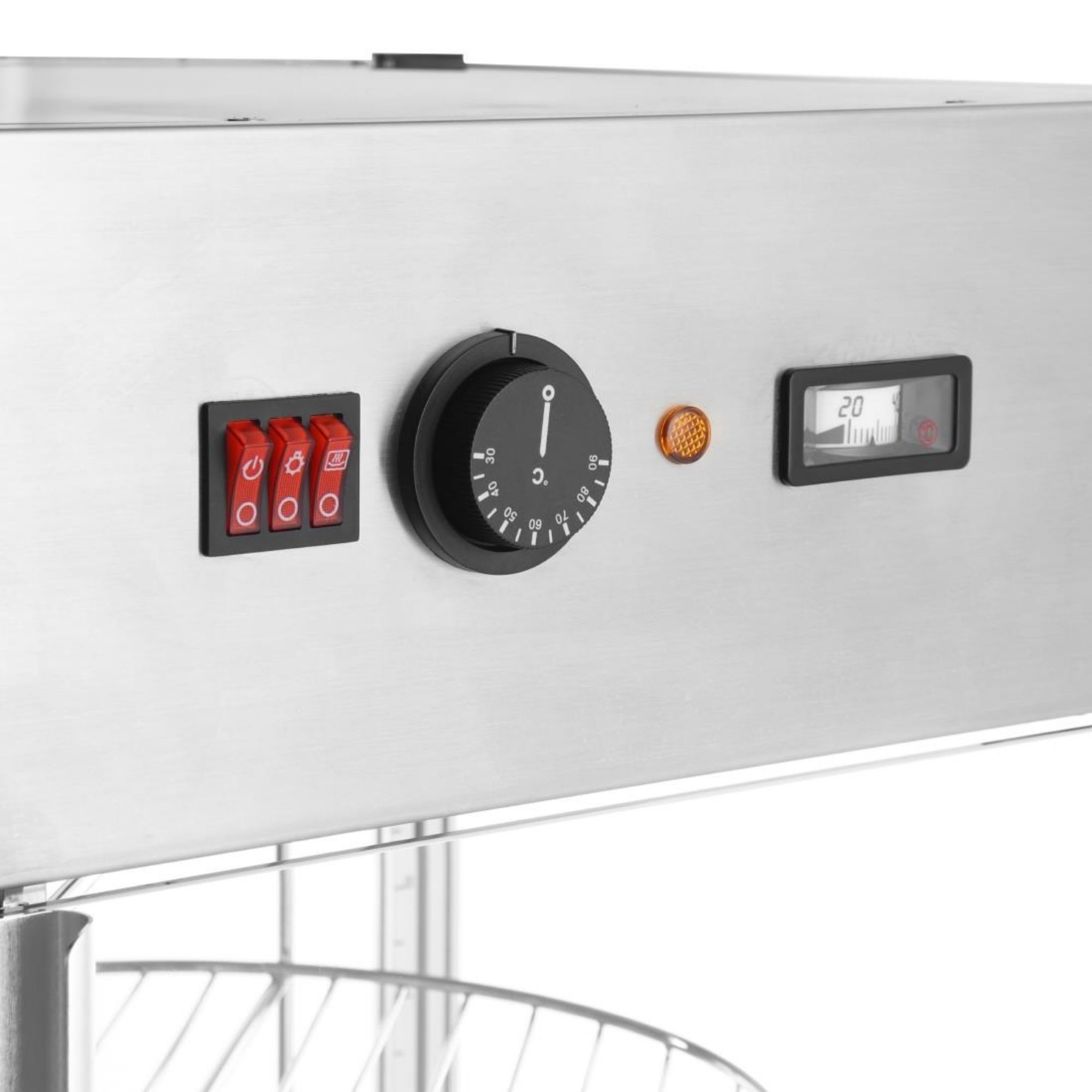 Picture of Buffalo 4 Tier Heated Pizza Display Merchandiser