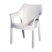 Picture of Bolero Elements Polypropylene Armchairs Snow (4 Pack)
