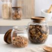 Picture of Kilner Universal Jar with Acacia Wooden Lid 850ml