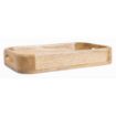 Picture of Olympia Mango Wood Rectangular Deep Sided Tray 300x190mm