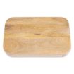 Picture of Olympia Mango Wood Rectangular Deep Sided Tray 300x190mm