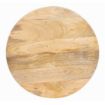 Picture of Olympia Mango Wood Round Deep Sided Tray 400mm