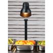 Picture of Buffalo Heat Lamp Carving Station Matt Black 250W