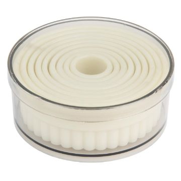 Picture of Vogue Serrated Round Pastry Cutters Nylon (Pack 9)