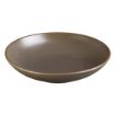 Picture of Olympia Ember Mahogany Low Coupe Bowls 230mm (4 Pack)