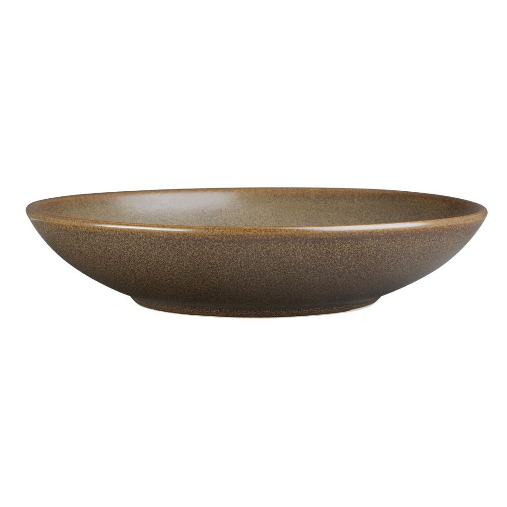 Picture of Olympia Ember Mahogany Low Coupe Bowls 230mm (4 Pack)