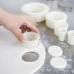 Picture of Vogue Plain Round Nylon Pastry Cutters (Pack 9)