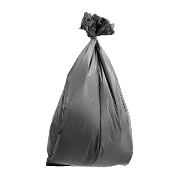 Picture of Jantex Medium Duty Bin Bags Black 90Ltr (100 Pack)