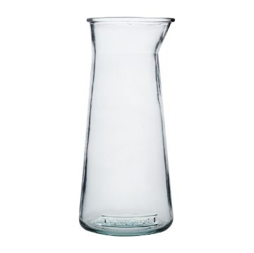 Picture of Olympia Recycled Glass Conical Carafes 1Ltr (6 Pack)
